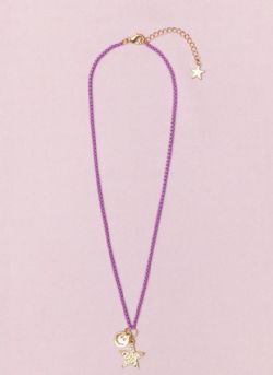 COLLIER AVEC PENDENTIFS ÉTOILE ET SOURIRE